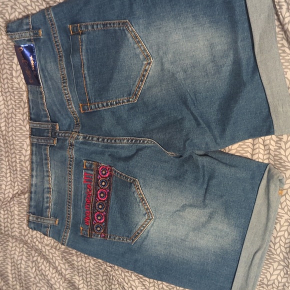 Desigual Catrina Denim Shorts - Picture 6 of 10